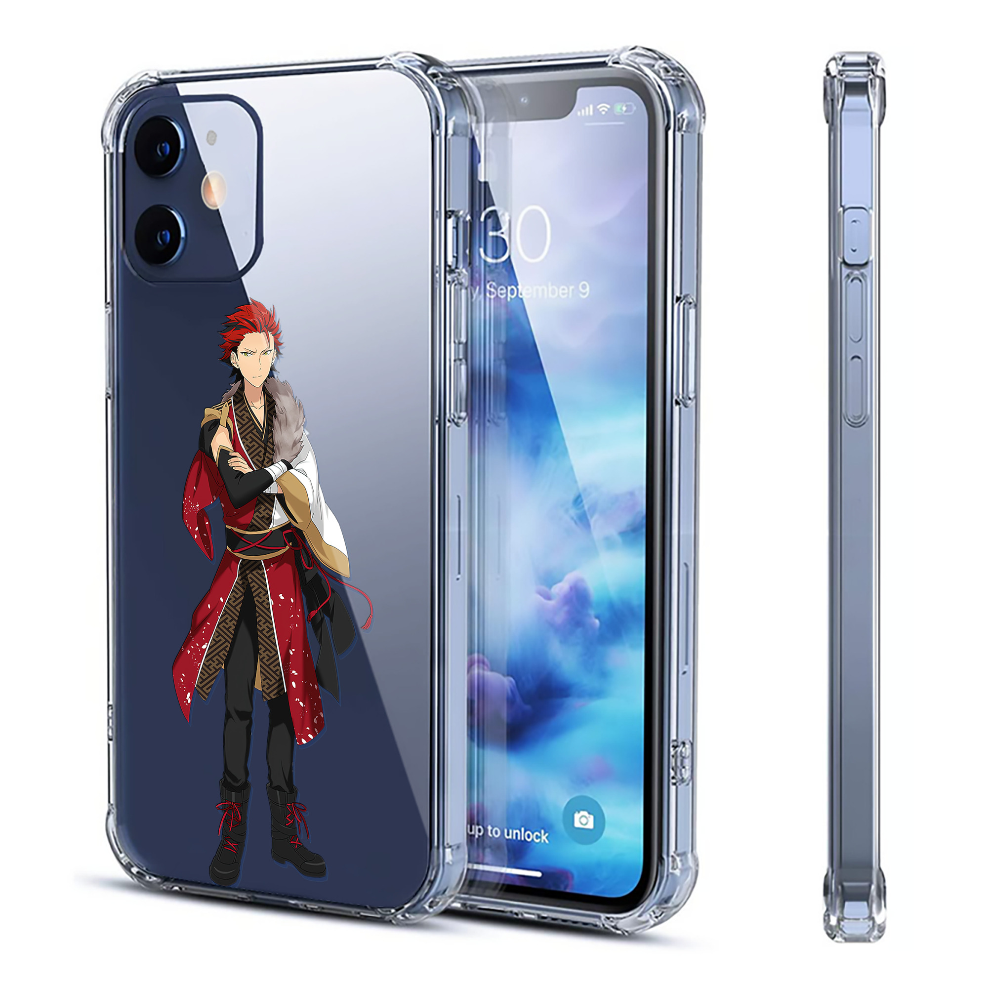 （画像用） あんさんぶるスターズ! Ensemble Stars 【iPhone 12シリーズ対応】透明スマホケース（クリアソフトケース）